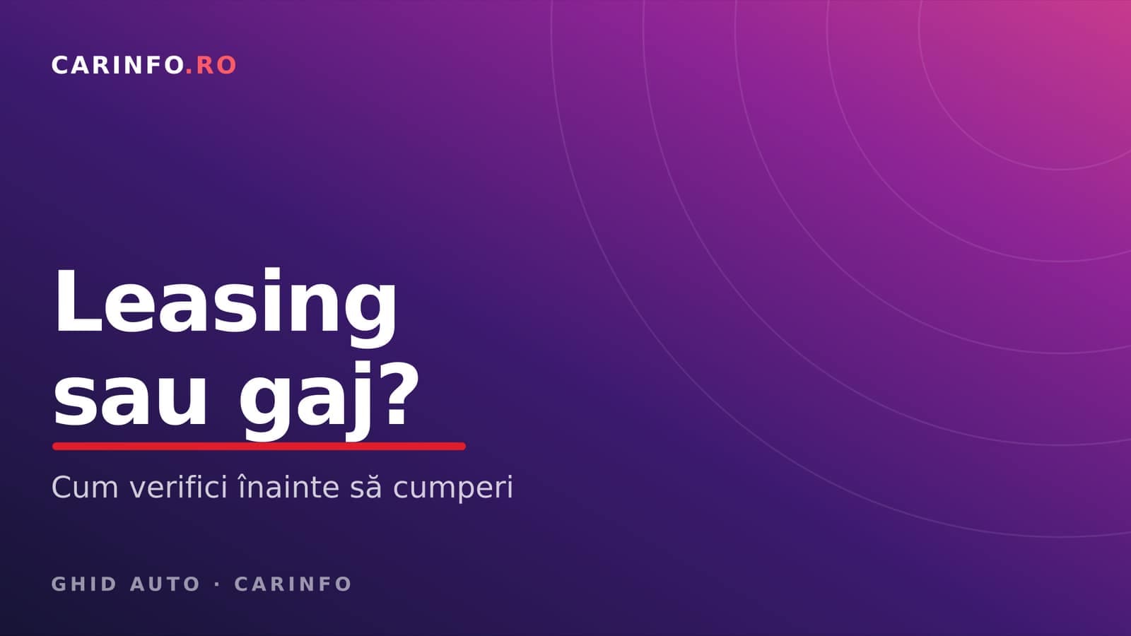 Mașină cu leasing, gaj sau rată neachitată: cum verifici